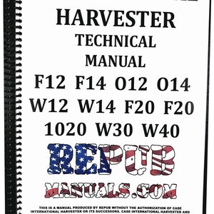 International W40 Tractor Technical Service Repair Shop Manual