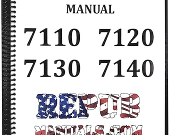 Case 7130 Tractor Technical Service Repair Shop Manual