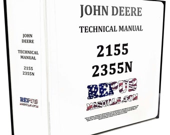 John Deere 2155 Tractor Technical Service Repair Manual