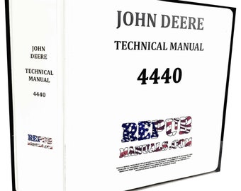 John Deere 4440 Tractor Technical Service Repair Manual