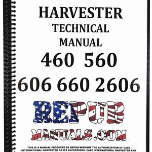 International 560 Tractor Technical Service Repair Shop Manual