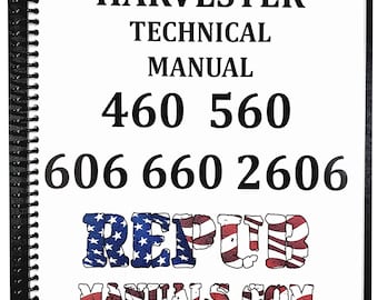 International 560 Tractor Technical Service Repair Shop Manual