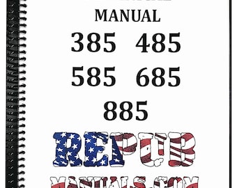 Case 685 Tractor Technical Service Repair Shop Manual