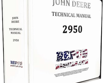 John Deere 2950 Tractor Technical Service Repair Manual