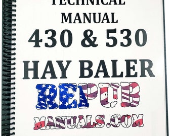 John Deere 530 Hay Baler Technical Service Repair Manual