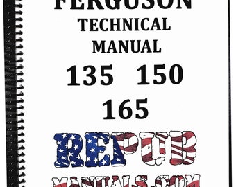 Massey Ferguson 150 Technical Service Repair Shop Manual