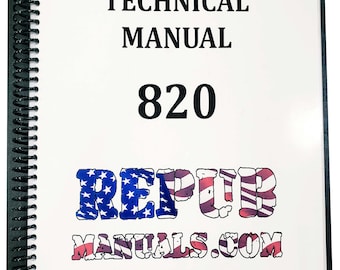 John Deere 820 Tractor Technical Service Repair Manual