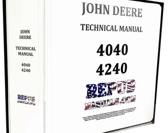 John Deere 4240 Tractor Technical Service Repair Manual
