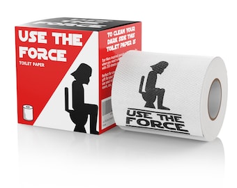Star Wars Parody Toilet Paper | Darth Vader Parody, Funny Bathroom Decor