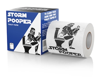 Storm Pooper Parody Toilet Paper | Star Wars Parody Gag Gift
