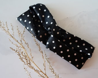 Polka Dot Turban Headband