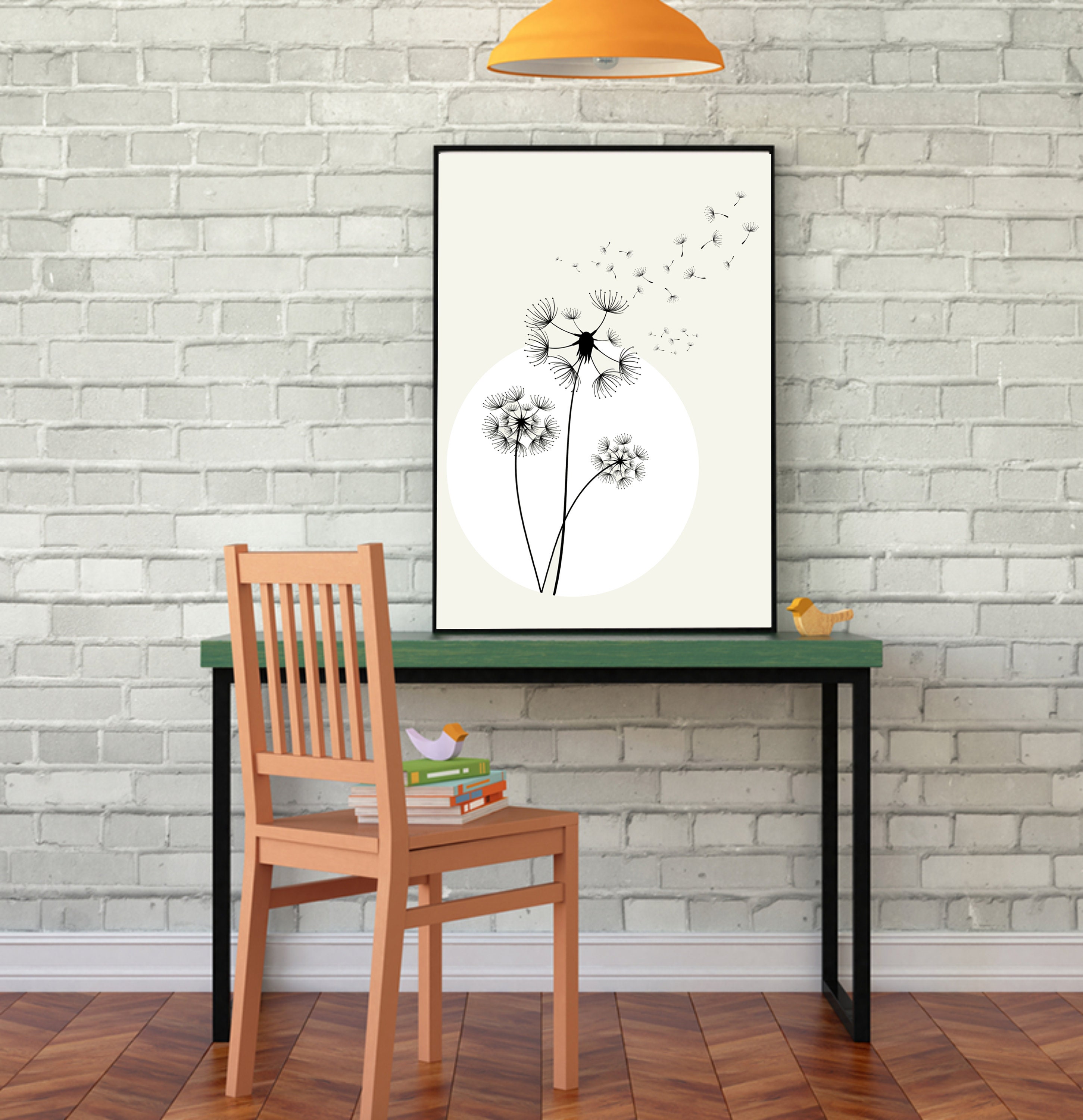 Dandelion Wall Art Dandelion Art Dandelion Dandelion Decor Etsy UK
