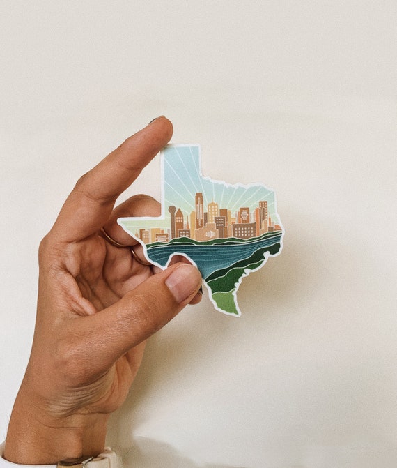 Texas State Sticker