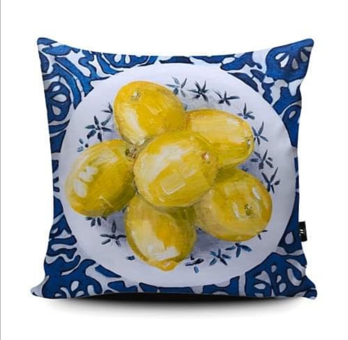 Cushion Lemon Accent Cushion Conservatory Cushion Luxury Etsy UK