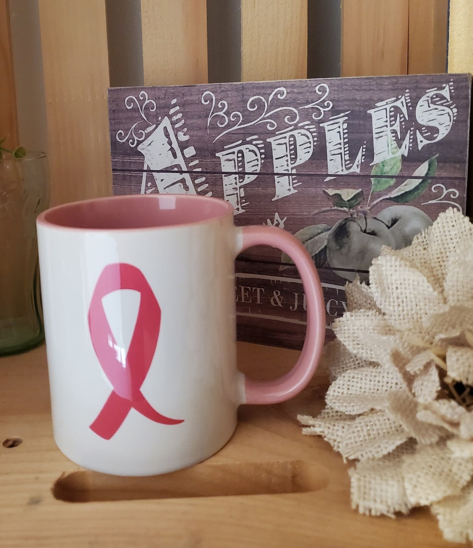Breast Cancer Coffee Mug 11oz Etsy