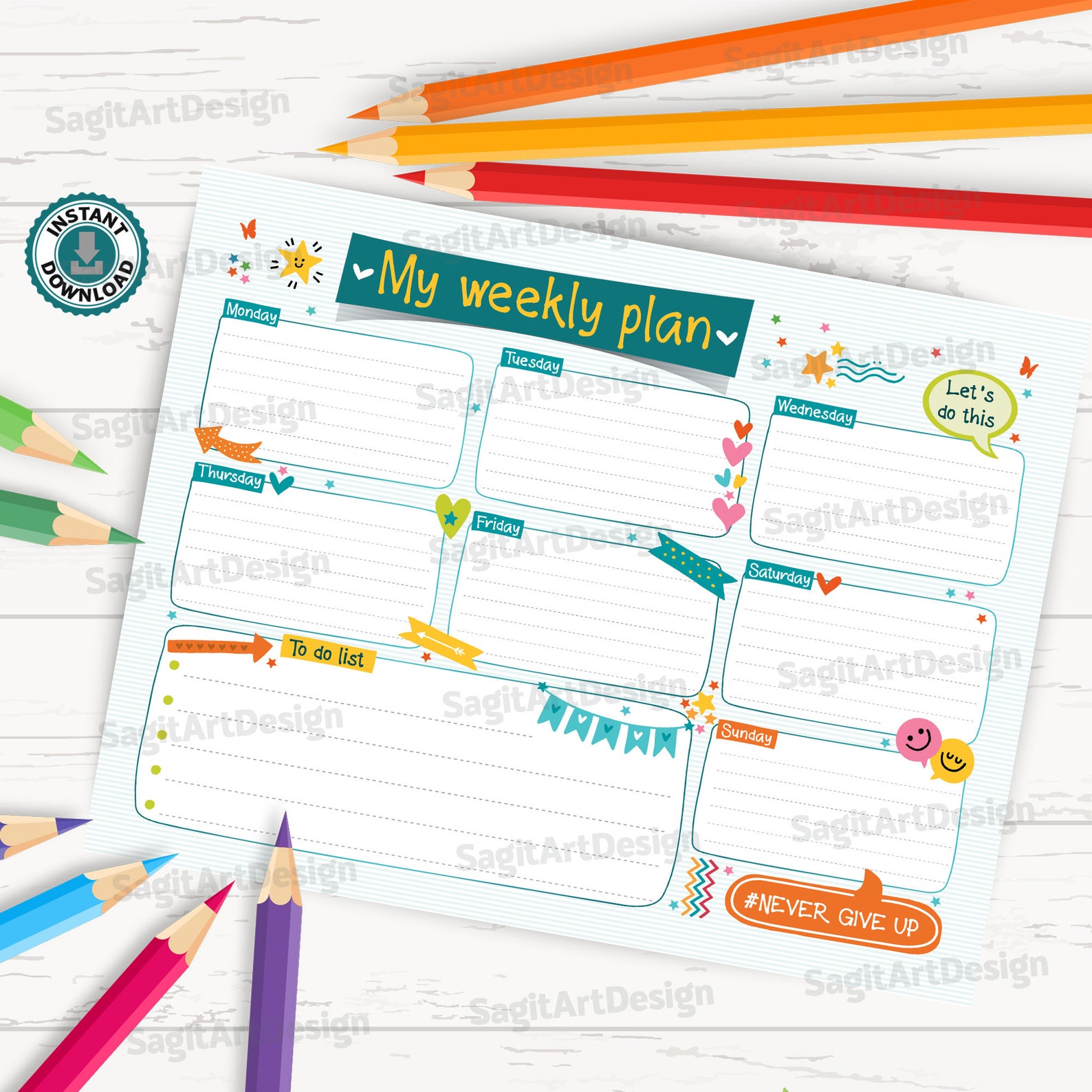 My Weekly Plan Printable Weekly Desk Planner For Kids Weekly Etsy my-weekly-plan-printable-weekly-desk-planner-for-kids-weekly-etsy