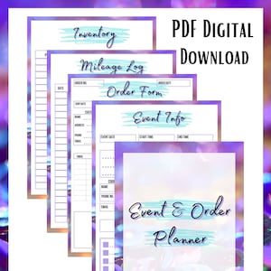 Event Planner | INSTANT DOWNLOAD | Craft Event Planner