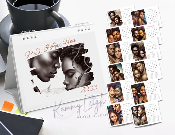 Digital Download | 2023 Printable Calender | African American Art Designs