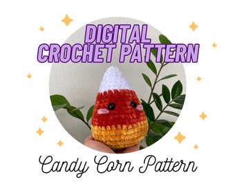 Crochet Pattern Candy Corn | Digital Pattern Only | PDF Download