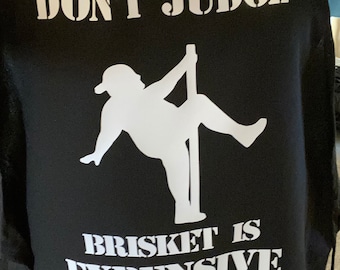 APRON, Don't Judge Brisket is Expensive Grilling Apron