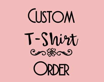 Custom Designed T-Shirt| Vinyl Heat press Shirt
