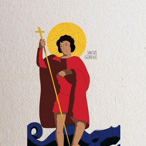 Saint George, limited edition of 10 copies.