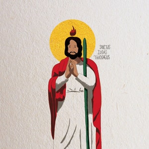 San Judas Tadeo, edición limitada de 10 ejemplares.
