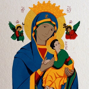 Icon of Our Lady of Perpetual Help (limited edition of 10 copies)