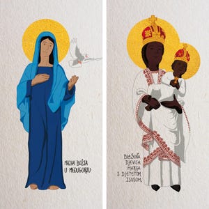 Images of the Virgin in ex-Yugoslavia