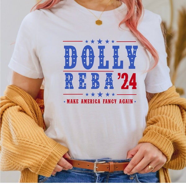 Dolly and Reba 24, Dolly Parton, Reba McEntire, t-shirt graphic, PNG and PDF for tumblers, apparel, stickers, etc | digital download
