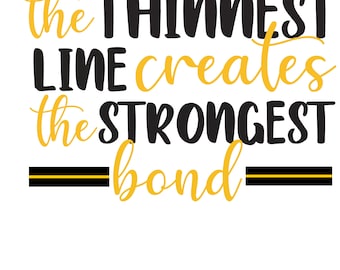 Despachador del 911 PNG SVG, Línea delgada, Enlace fuerte (Descarga digital)