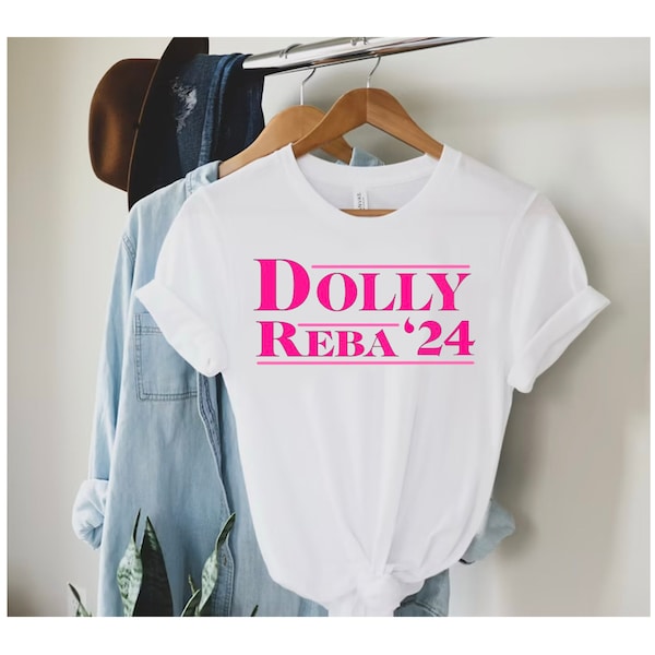 Dolly and Reba ‘24, PNG file for tumblers, apparel, stickers, etc | digital download