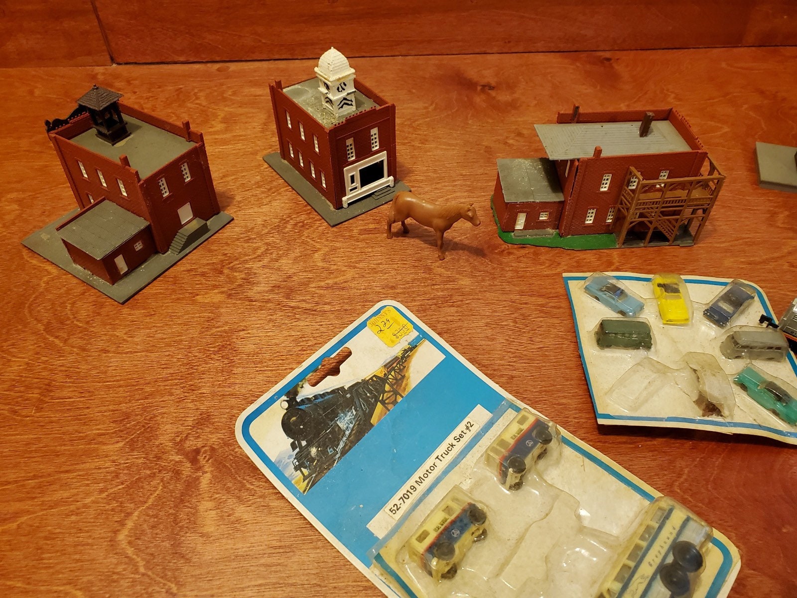 wooden train set electric