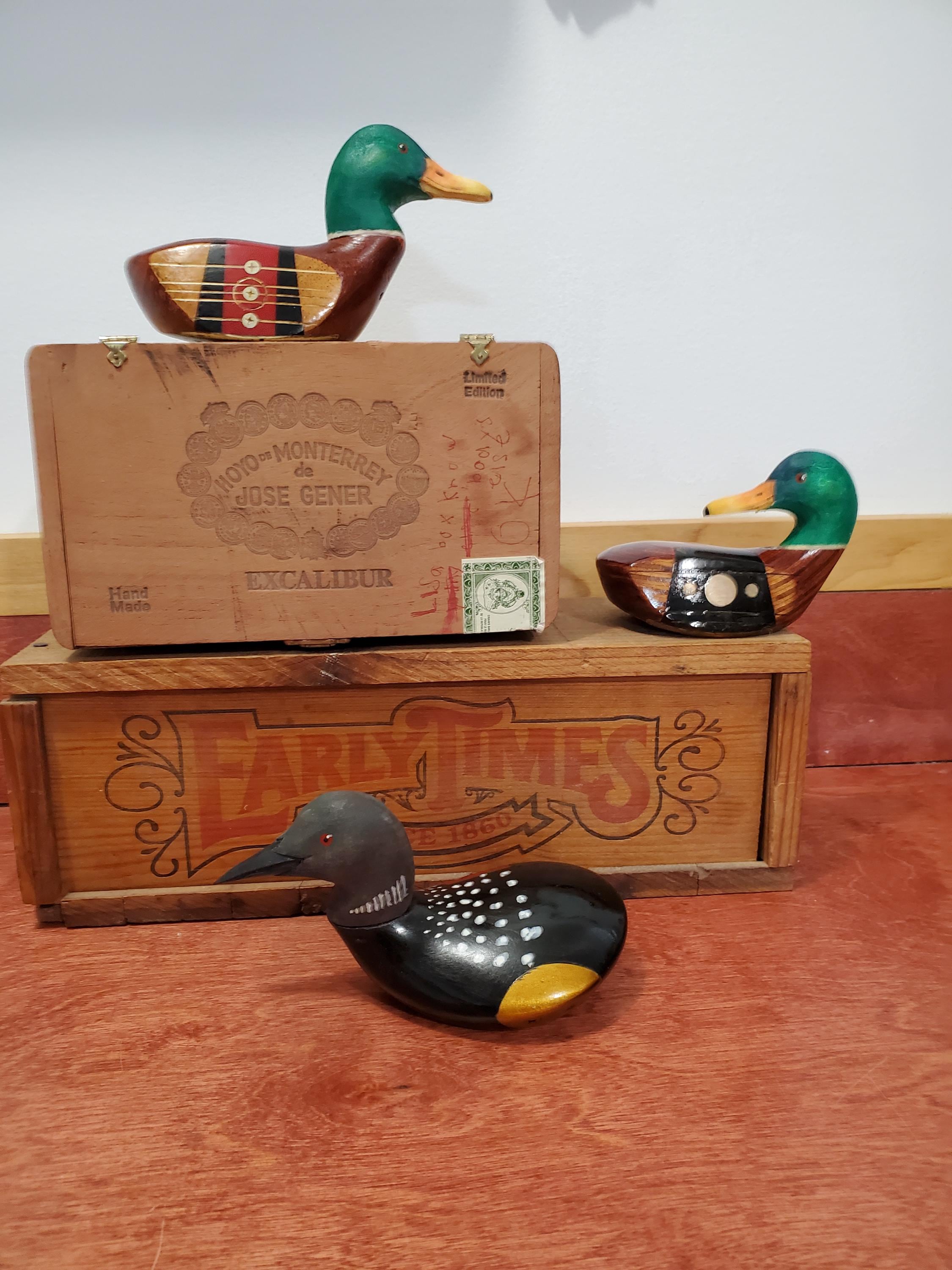 Antique wood duck - Etsy 日本