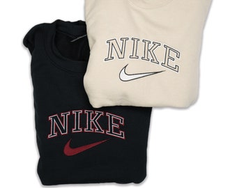 dark brown nike crewneck