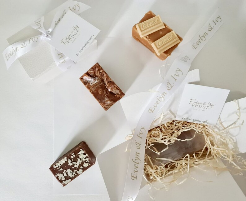 Biscoff Fudge Christmas Gift Personalised Giftboxedfudge Etsy UK