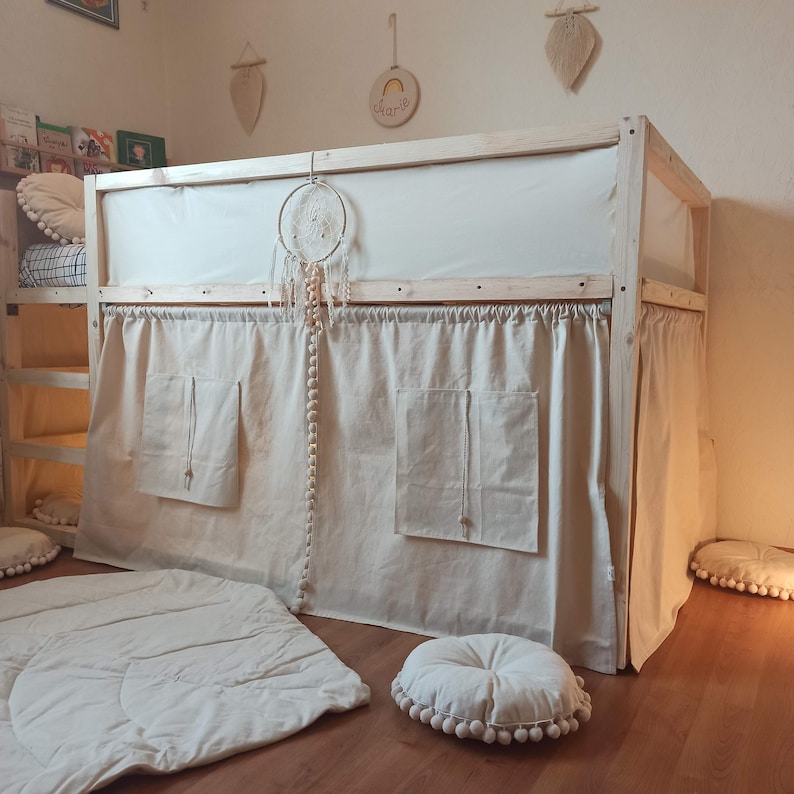 Curtain Ikea kura, ikea kura bed, kura accessories, bed curtains, kura bed tent, Canopy bed, canopy, canopy bed curtains, canopy bed house image 6