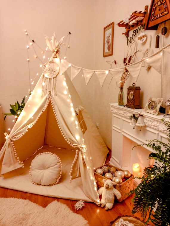 Tipi enfants, gif pour Noël, tente pour enfants, décoration de