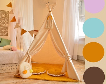 teepee tent for kid, gift for kid, personalized gifts, baby girl, teepee for girl, teepee for home, tents for baby, boy tent, play tent