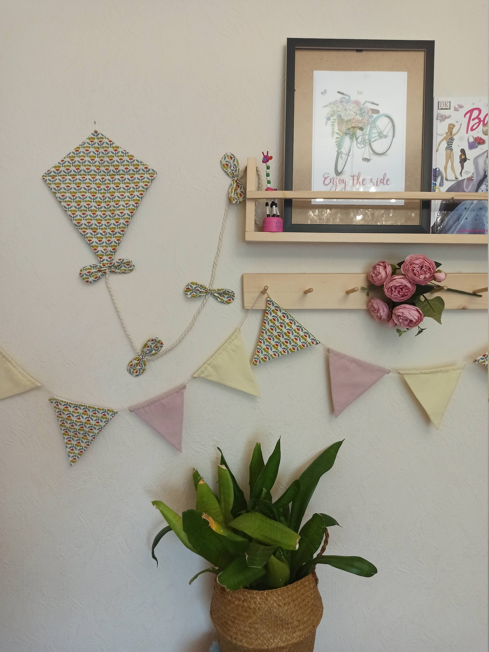 Kite Wall Hanging Kite Wall Decor Kite Wall Art Nursery Etsy