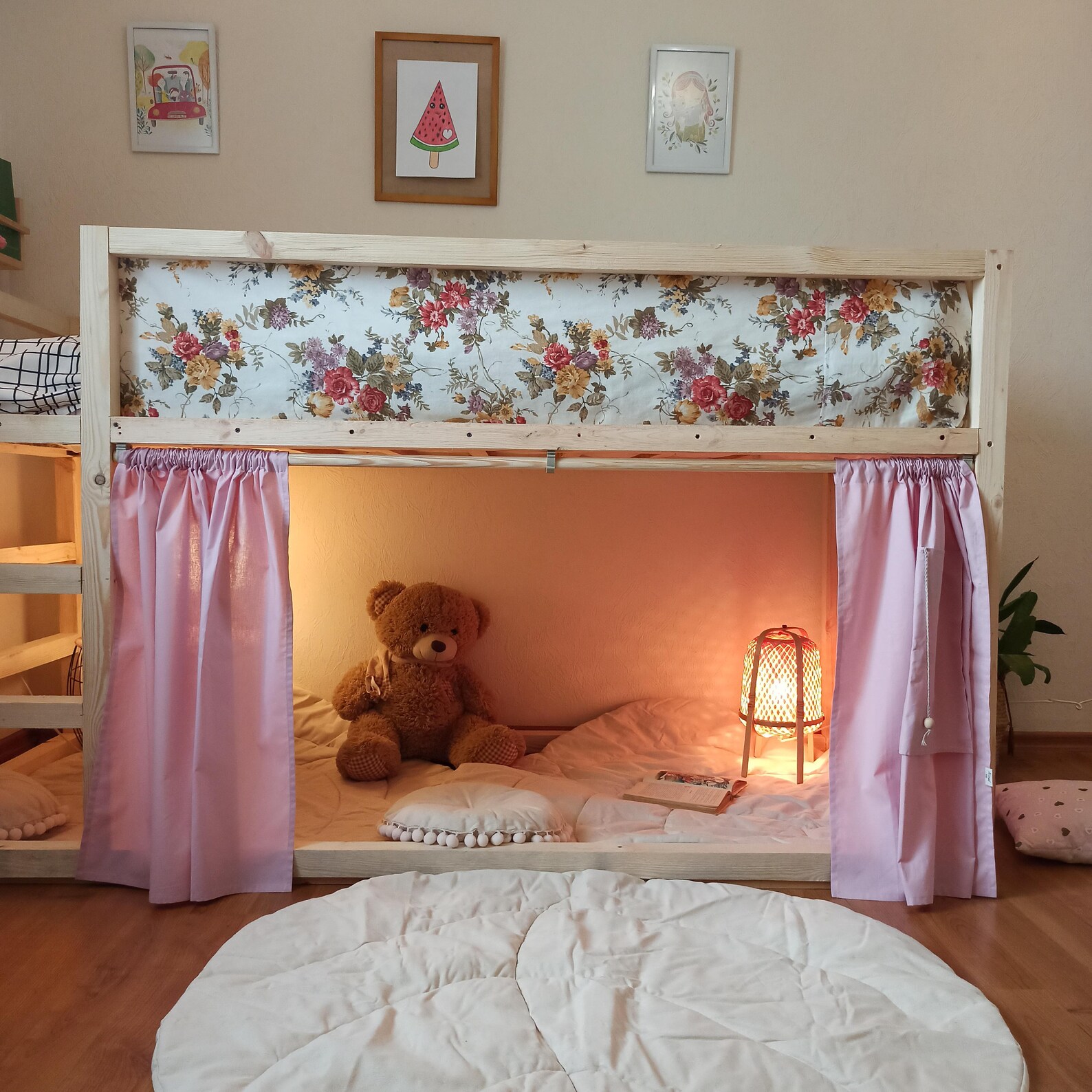 Ikea Kura Curtain, Ikea Kura Bed, Kura Accessories, Bed Curtains, Kura ...