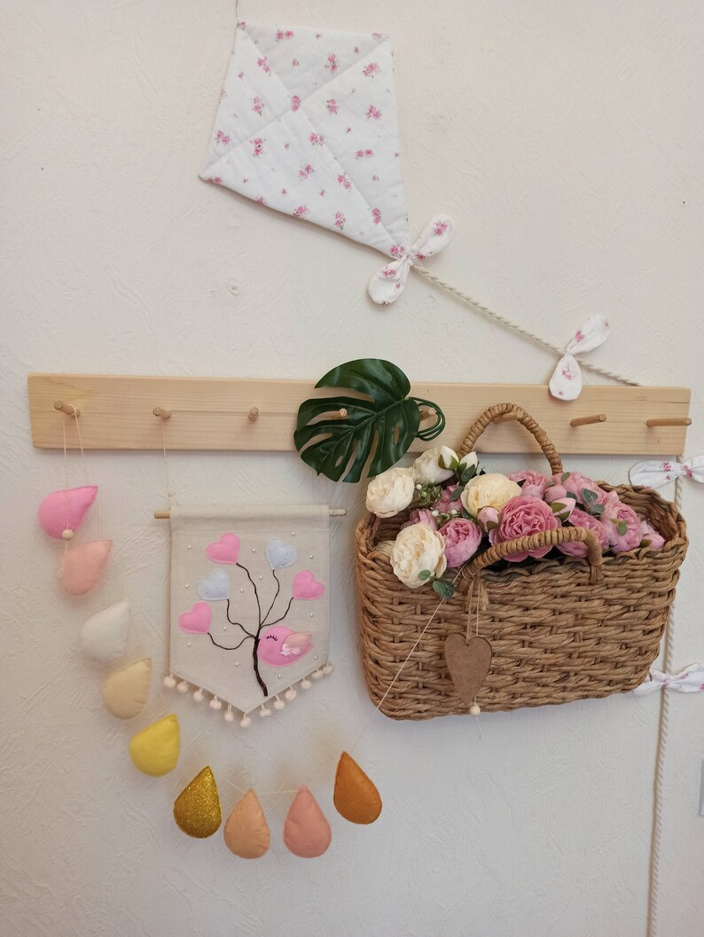 Kite Wall Hanging Kite Wall Decor Kite Wall Art Nursery Etsy