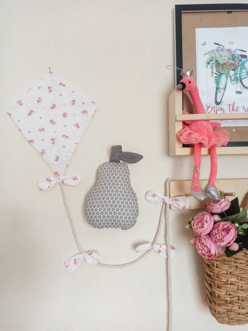 Kite Wall Hanging Kite Wall Decor Kite Wall Art Nursery Etsy