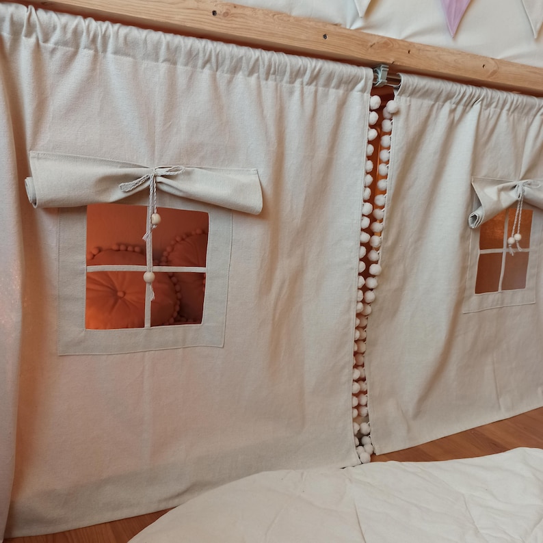 Curtain Ikea kura, ikea kura bed, kura accessories, bed curtains, kura bed tent, Canopy bed, canopy, canopy bed curtains, canopy bed house image 9