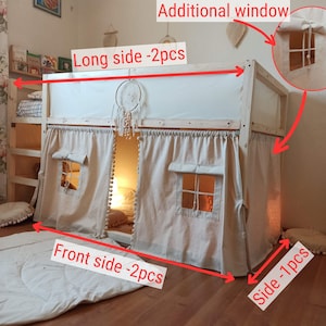 Curtain Ikea kura, ikea kura bed, kura accessories, bed curtains, kura bed tent, Canopy bed, canopy, canopy bed curtains, canopy bed house image 10