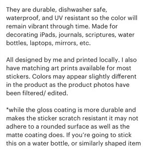 USA Flag | 4th of July | Independence Day America | High Quality Waterproof Vinyl Sticker | laptops, water bottles, mirrors, journal Bild 9