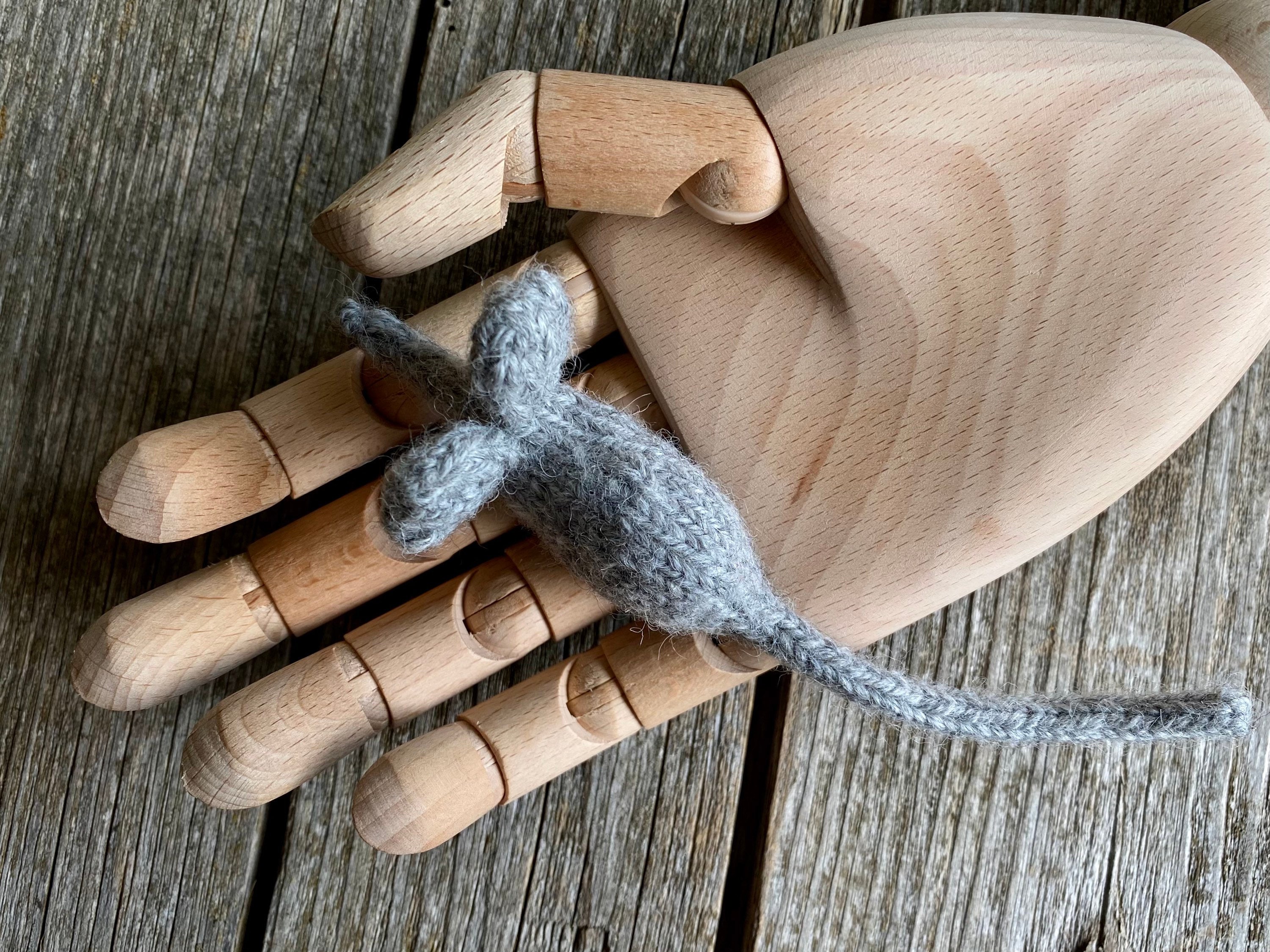 Simple Knitting Pattern Mouse Cat Toy Pattern for Toys Etsy