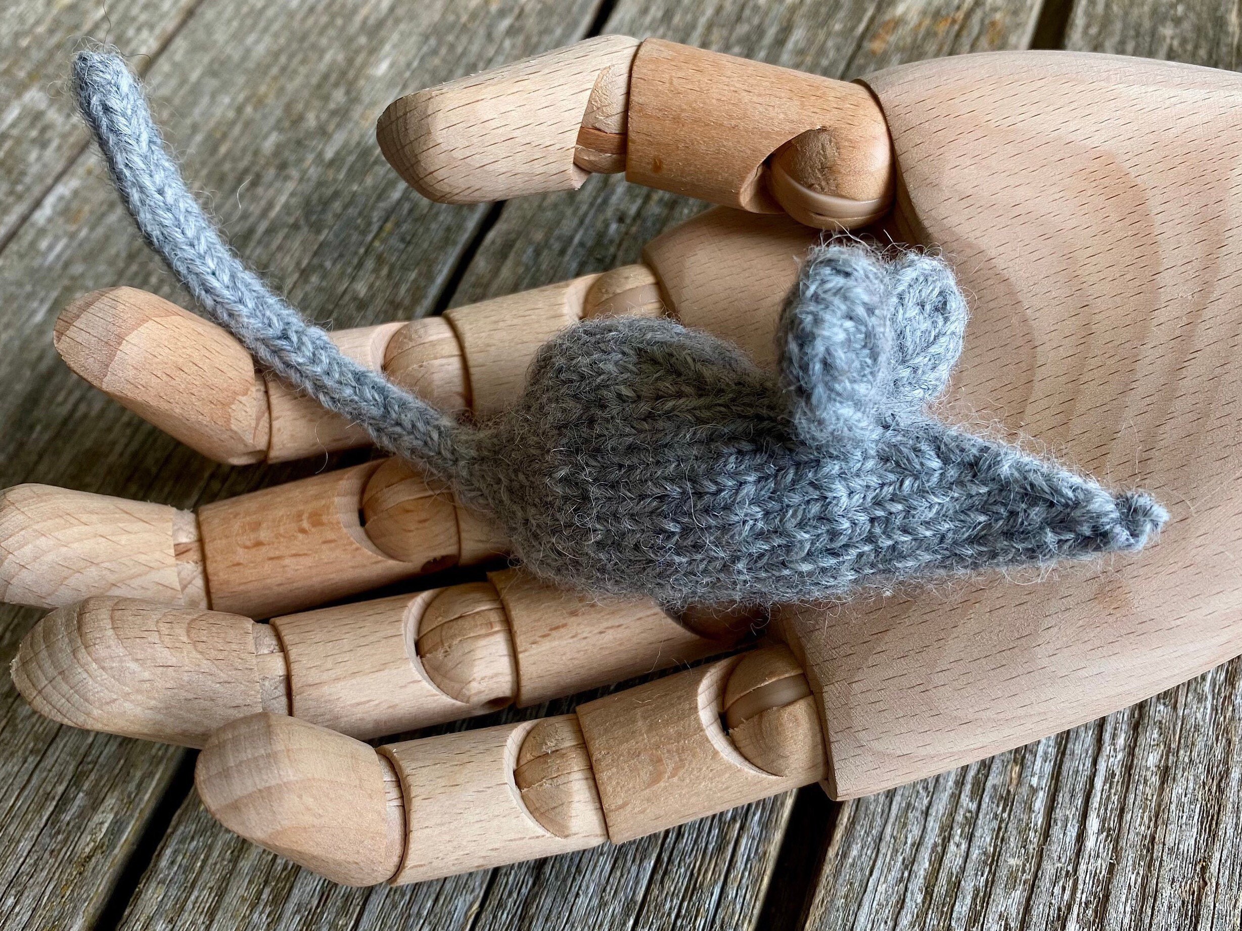 Simple Knitting Pattern Mouse Cat Toy Pattern for Toys Etsy