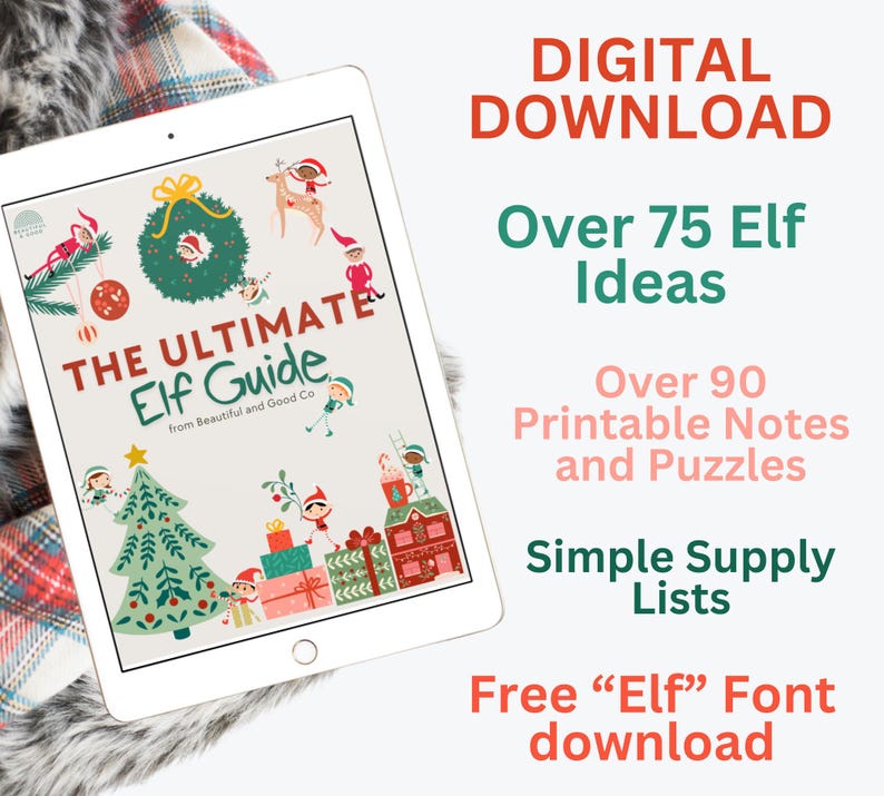 Ultimate Elf Guide: Christmas Kit With 75+ Ideas (downloadable PDF) - Etsy
