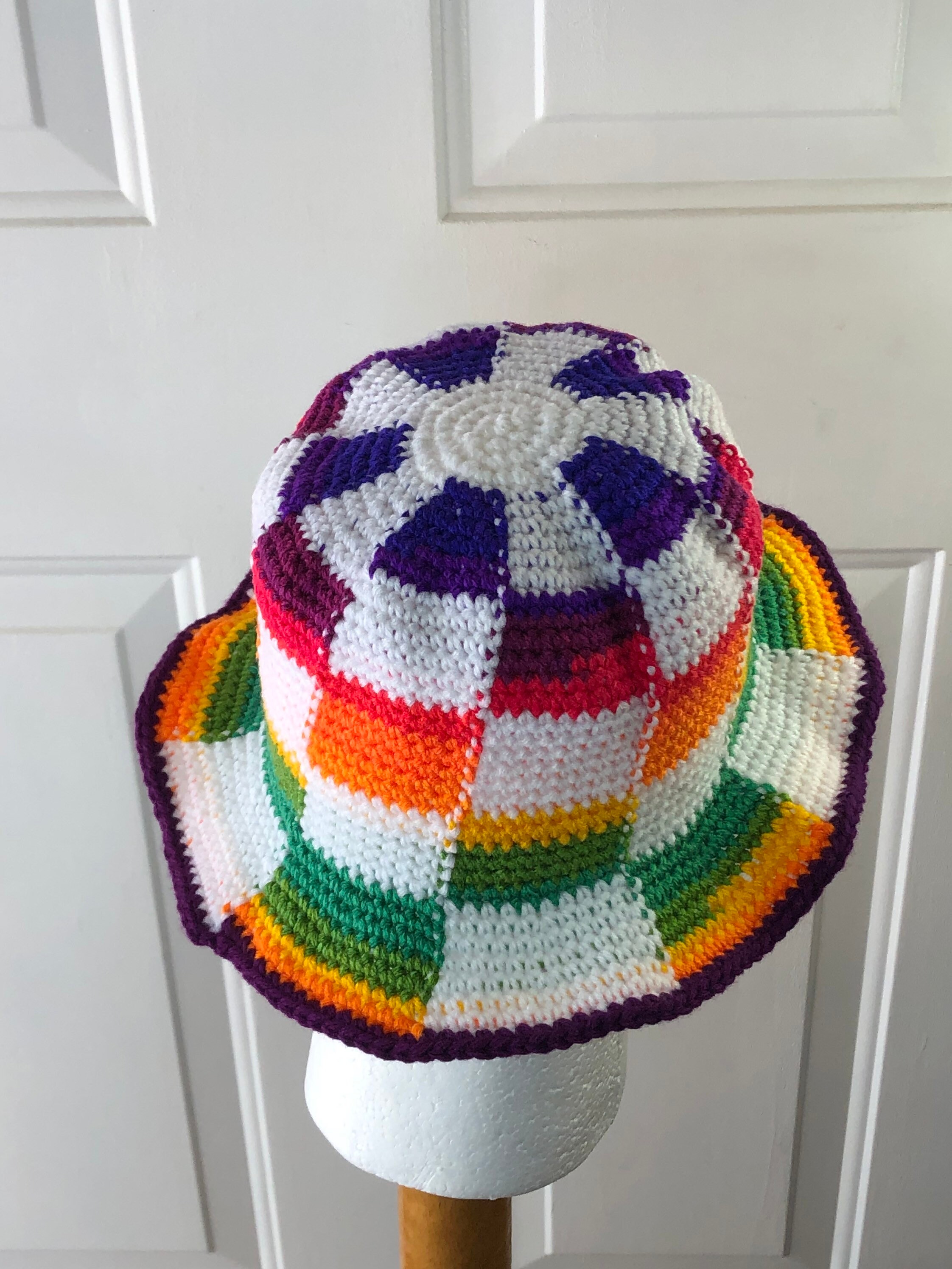 Rainbow Rush Gay Pride Flag Bucket Hat 